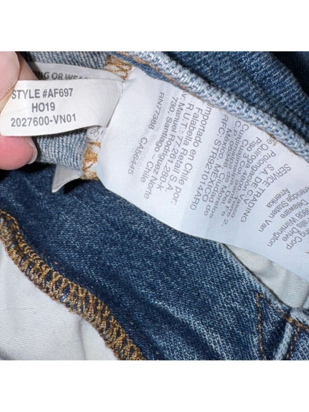 Madewell Classic Straight Jean Size 26 - Picture 4 of 8